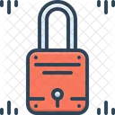 Locked Padlock Protection Icon