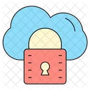 Cloud Locked Internet Icon