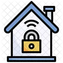 Locked Home Security Protection Icon