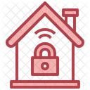 Locked Home Security Protection Icon
