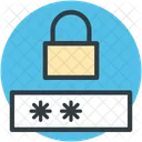 Locked Password Digital Icon
