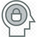 Locked Thought Mind Mapping Icon