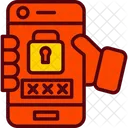 Locked Mobile Password Icon