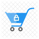 Locked Cart Ecommerce Icon