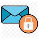 Locked Email Message Icon