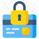 Locked Atm Card Locked Credit Card Atm Card Security Icon