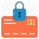 Locked Atm Card  Symbol