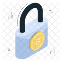 Locked Bitcoin  Icon