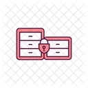 Locked cabinets  Symbol