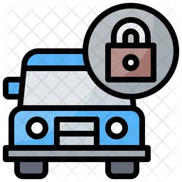 Locked Car  Icon