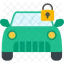 Locked Car Car Security Icon