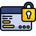 Locked Card Credit Cards Credit Card Icon