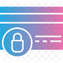 Lock Secure Payment Card Protection Icon