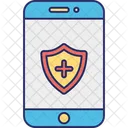 Locked Cell Phone Mobile Security Phone Security Icon