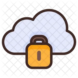 Locked Cloud  Icon