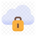 Locked Cloud Cloud Protection Cloud Security Icon