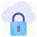 Locked Cloud Cloud Security Cloud Protection Icon