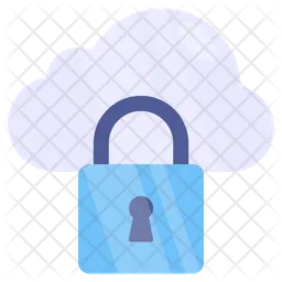 Locked Cloud  Icon
