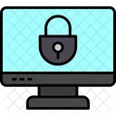 Locked Computer Locked Account Icon