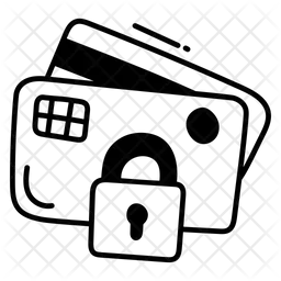 Locked Credit Card  Icon