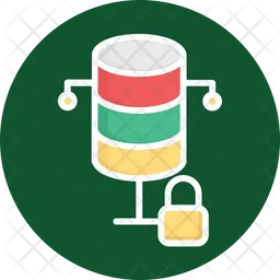 Locked Database  Icon