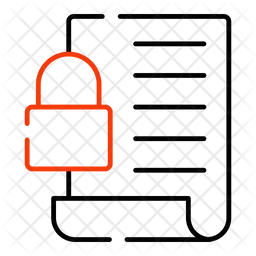 Locked Document  Icon