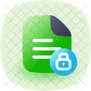 Locked Document Icon