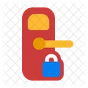Locked Door Handle Icon
