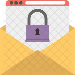 Locked Email  Icon