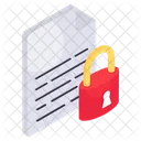 Locked File File Protection Secure File Icon