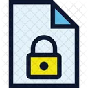 Locked File  Icon