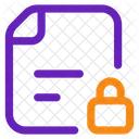 Locked File Icon