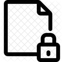 Locked file  Icon