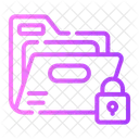 Locked Folder Protection Data Icon