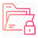 Locked Folder Cyber Crime Icon