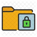 Locked Folder Lock File Icon