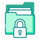 Locked Folder Secure Icon