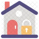 Locked Home  Symbol