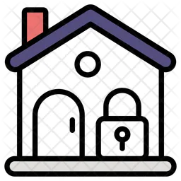 Locked Home  Icon