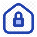 Locked Home Control Lock Icon