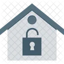 Locked House House Security House Insurance Icon