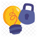 Locked Idea Creative Icon