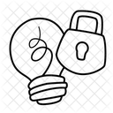 Locked Idea Creative Icon