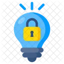 Locked Idea Innovation Idea Security Icon