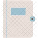 Journal Notebook Lock Icon