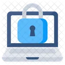 Locked Laptop System Security System Protection Icon