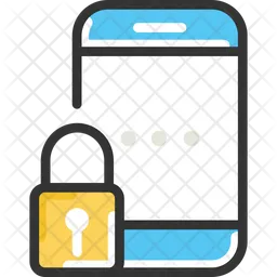 Locked Mobile  Icon