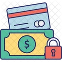 Locked Money Money Protection Safe Money Icon