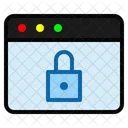 Locked Page Padlock Security Icon