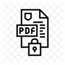 Locked Protection Pdf Icon